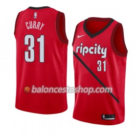 Camiseta Hombre NBA Portland Trail Blazers Seth Curry 31 2018-19 Nike Rojo Swingman